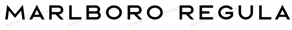 Marlboro Regular字体转换